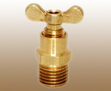 Brass Drain and Cock Valve