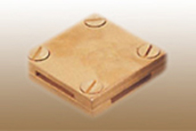Brass Square Clamps